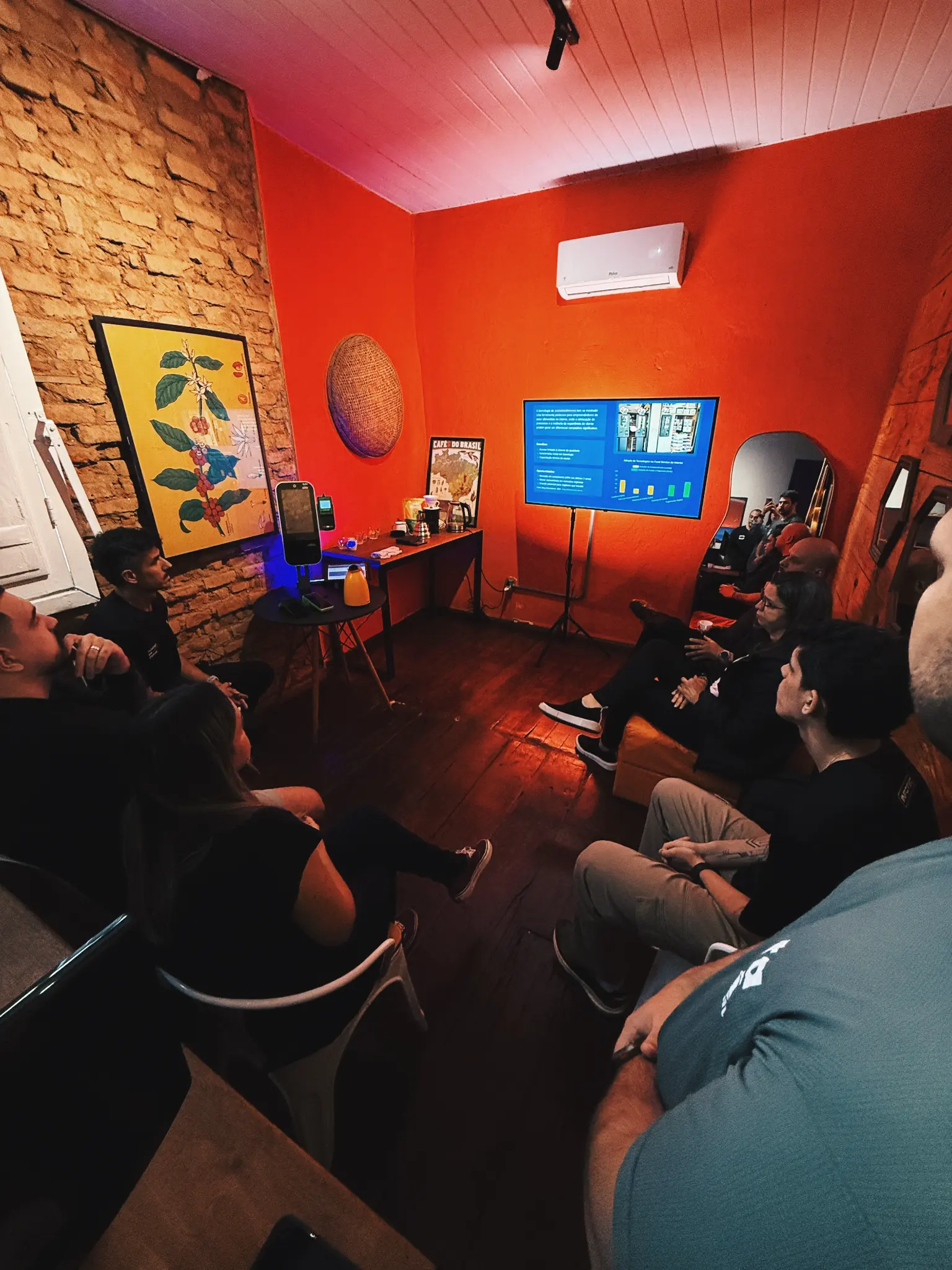 Apresentação técnica no Food Tech