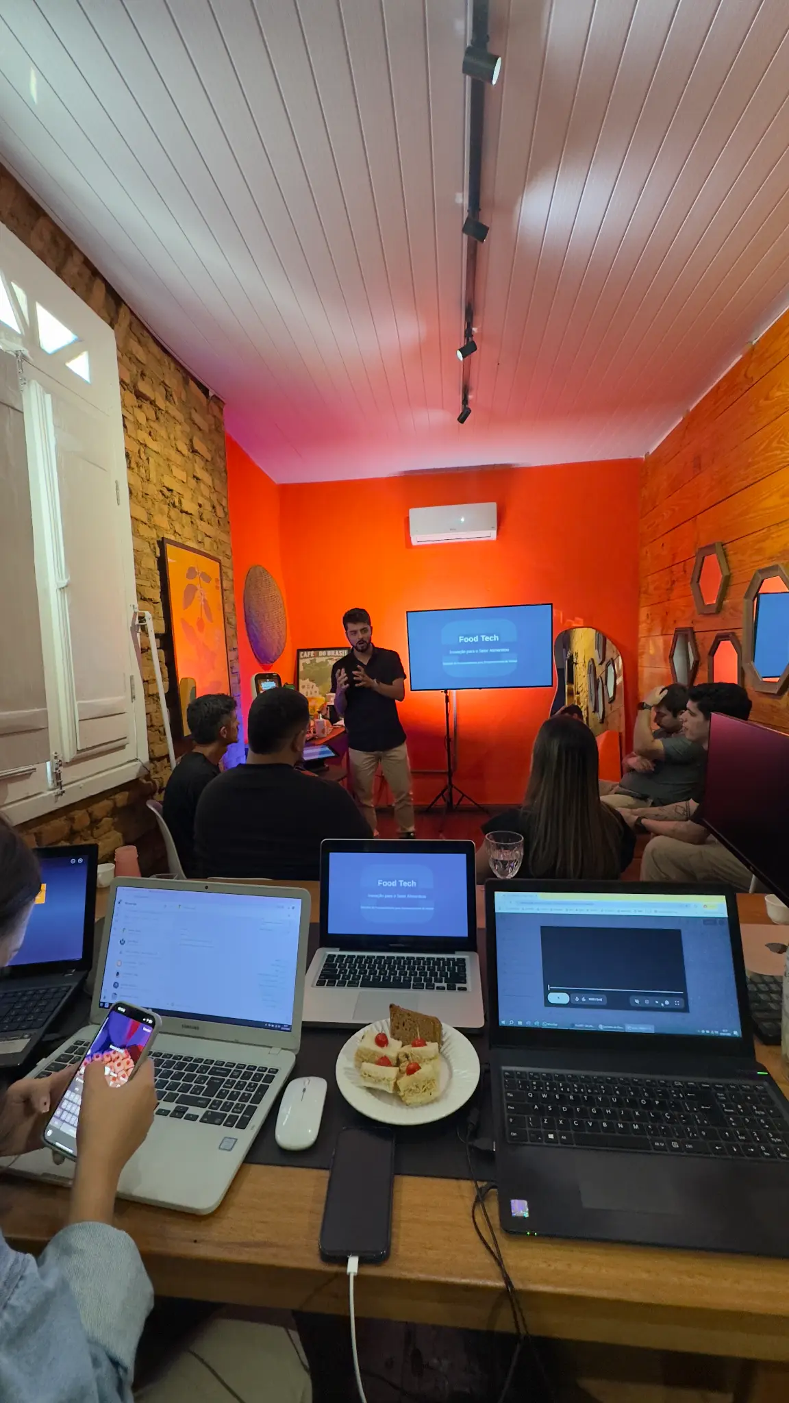Ambiente do evento Food Tech